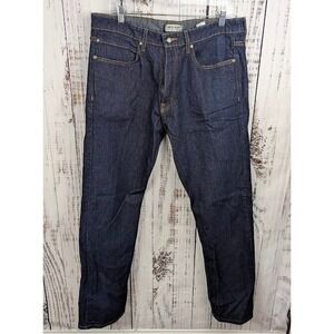 Smith Rogue M42 Slim Str8 Jeans Men's W36 x L32 Dark Blue Denim